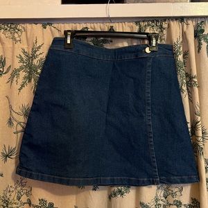 Denim skirt